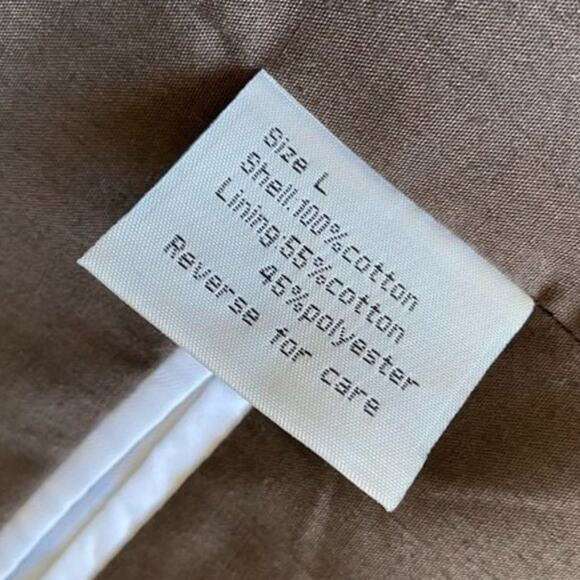 ASOS EDGE Cotton Blazer Tan Size L - Picture 5 of 9